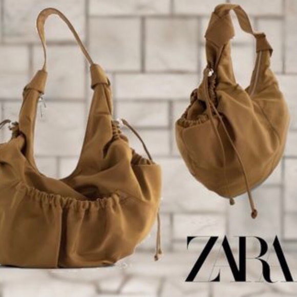 ZARA GATHERED MAXI SHOPPER - Picture 2 of 8